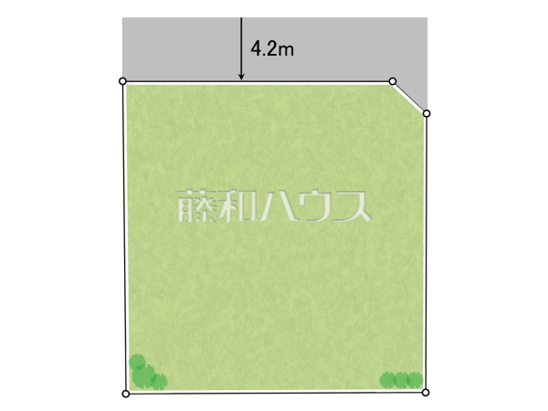 区画図 【所沢市中新井1丁目】 区画図 【所沢市中新井1丁目】