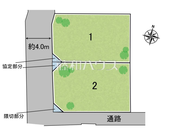 全体区画図 【練馬区南田中4丁目】 全体区画図 【練馬区南田中4丁目】