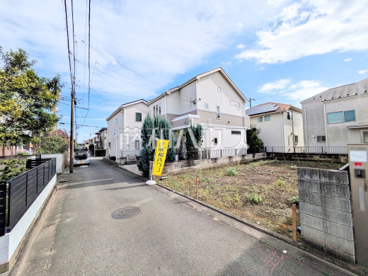 接道状況および現場風景 【調布市八雲台1丁目】