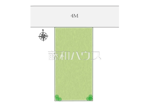区画図 【調布市八雲台1丁目】