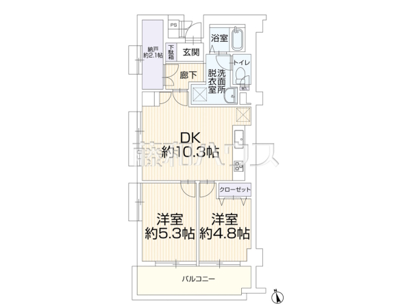 間取図 【石神井公園スカイマンション】 間取図 【石神井公園スカイマンション】