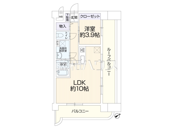 間取図 【シティライフ箱崎2】 間取図 【シティライフ箱崎2】