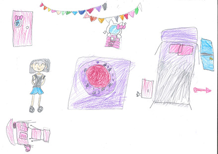 Mさん（8歳/小学2年）