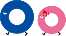 トーワくんトワワちゃんイラスト