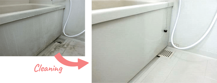 浴室のハウスクリーニング例1